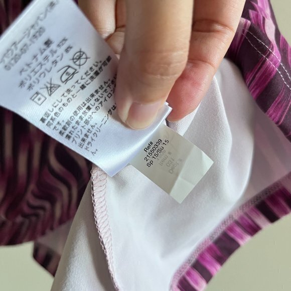 NEW Eddie Bauer Aster Strapless Dress Size M Halter Neck‎ Strap Athletic CRANBRY - Picture 8 of 9